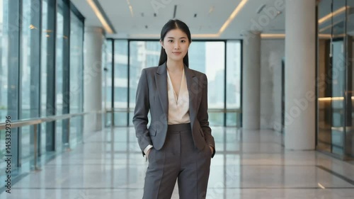 Wallpaper Mural Businesswoman professional woman corporate executive leader office suit career success female Torontodigital.ca