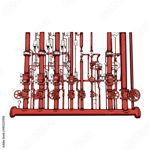 Industrial Pipes and Valves