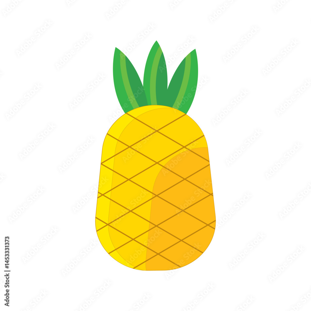 pineapple icon vector illustration design template pineapple icon vector illustration design template