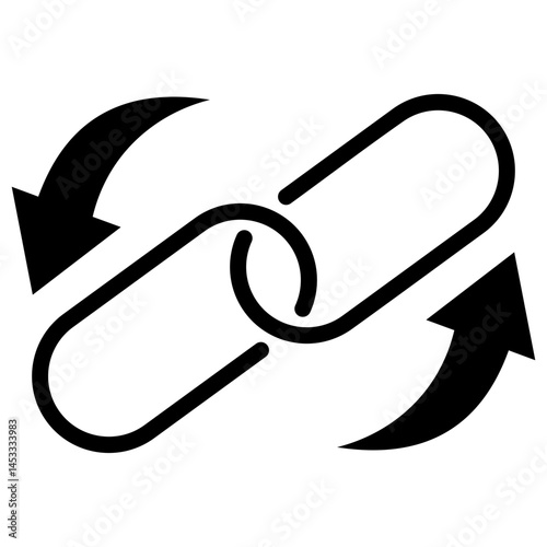 Links Glyph Icon