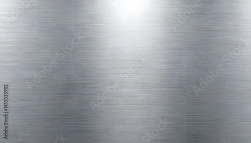 Brushed Metallic Silver Texture Background with Futuristic Look