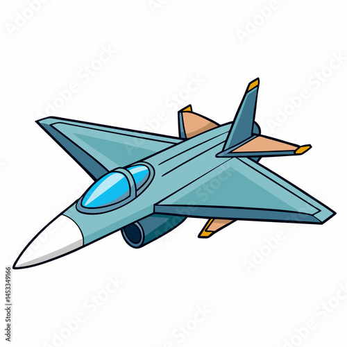 airplane isolated on white