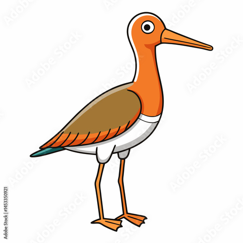 illustration of a stork
