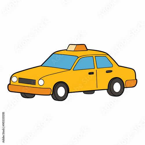 yellow taxi cab