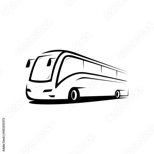 bus abstract design vector illustration