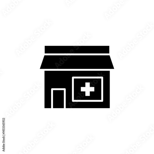 Pharmacy, Drugstore icon vector sign