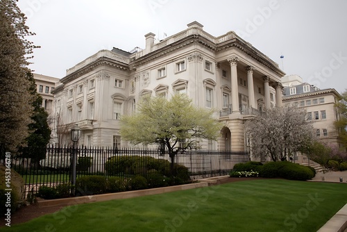 Wallpaper Mural Washington DC springtime exterior 
 Torontodigital.ca