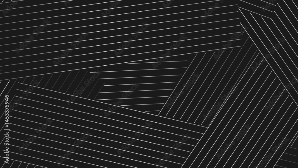 Abstract linear background with overlapping diagonal and horizontal lines. Trendy geometric pattern in monochrome style. Abstract linear background with overlapping diagonal and horizontal lines. Trendy geometric pattern in monochrome style.