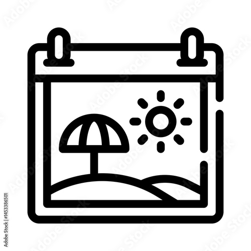 employee benefits line icon