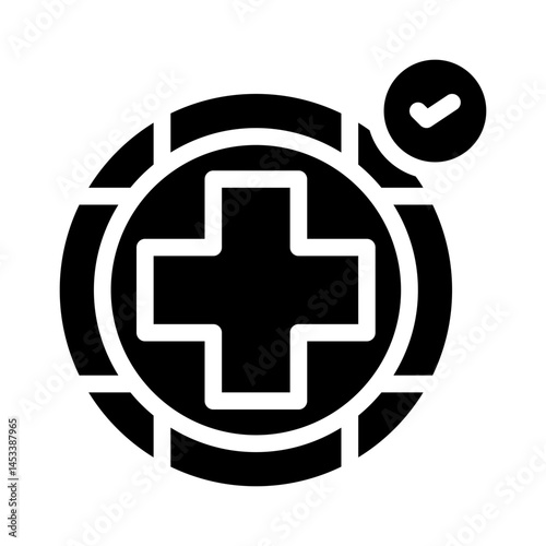 employee benefits glyph icon
