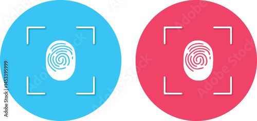 Vector Thumb Print.