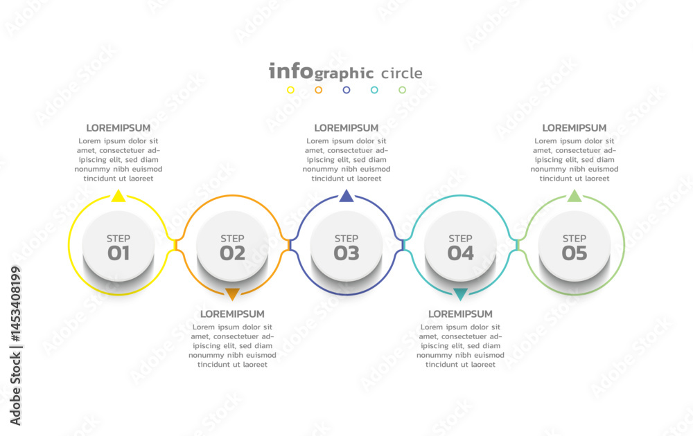 Fototapeta premium Background business infographic elements for the presentation