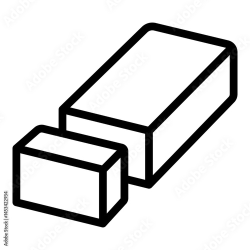 Butter icon. Vector line icon