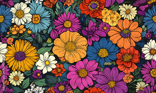 Wallpaper Mural Elegant and Unique Floral Illustrations: Isolated Bouquets, Wreaths, and Botanical Torontodigital.ca