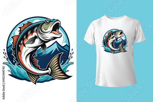 Seafood t shirt design. Original sea food. Fish vintage artwork. Sardines fish artwork for t shirt print, poster, sticker and other uses.