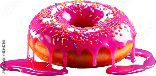 rica dona, dona, buñuelos, alimento, pastel, bombones, postre, buñuelos, aislada, rociar, achocolatado, buñuelos, azucarar