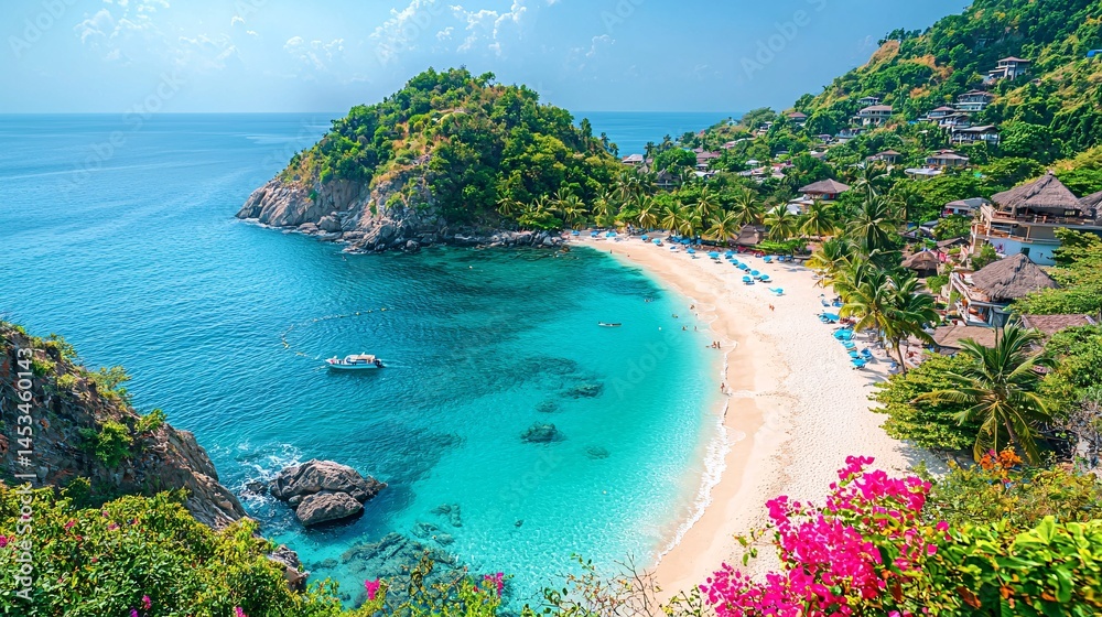 Fototapeta premium Tropical beach paradise
