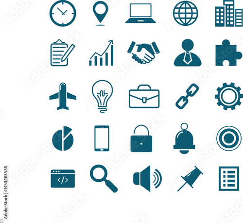 Business and Communication Icons