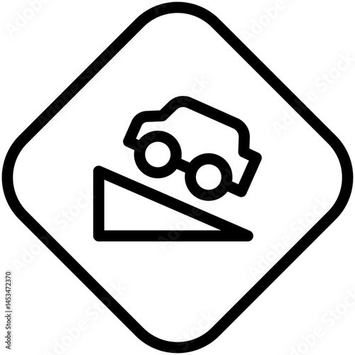 hump line icon