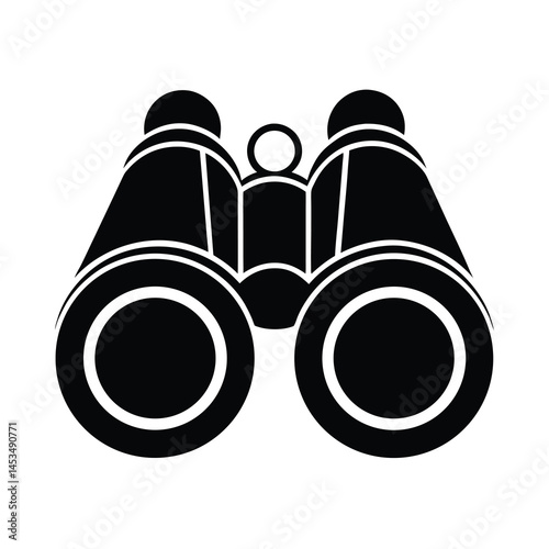 binoculars vector illustration