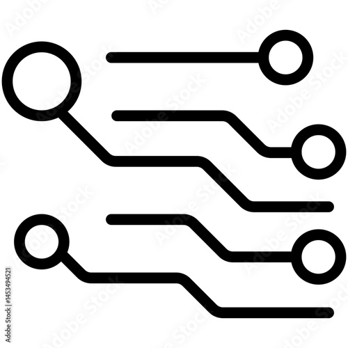 circuit line icon