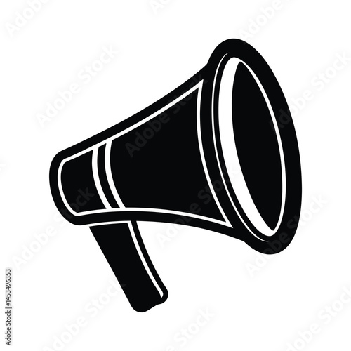 megaphone isolated on white background