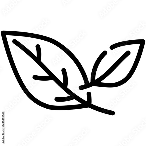 spinach line icon