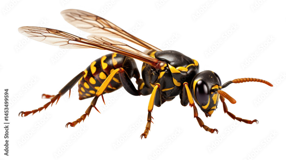 Detailed Close up of a Wasp Detailed Close up of a Wasp