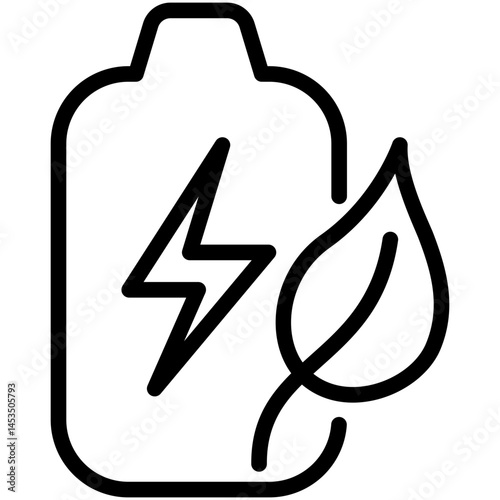 battery saver line icon
