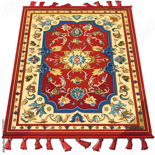 Illustration a prayer mat 