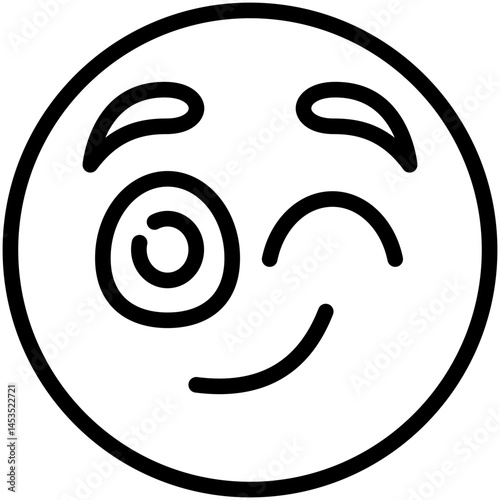 blink line icon