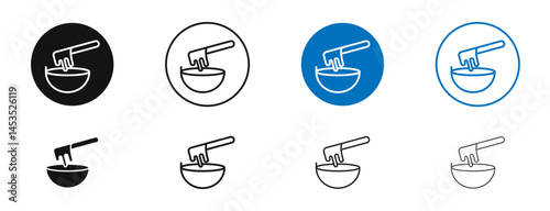 Wax icon. Vector outline illustration. vector logo template