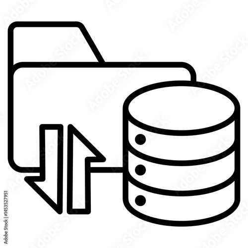 data transfer icon