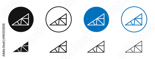 Joist icon. Vector outline illustration. vector logo template