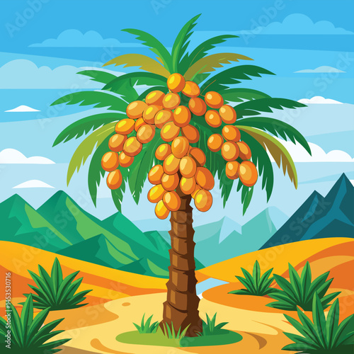 palm tree on the beach
