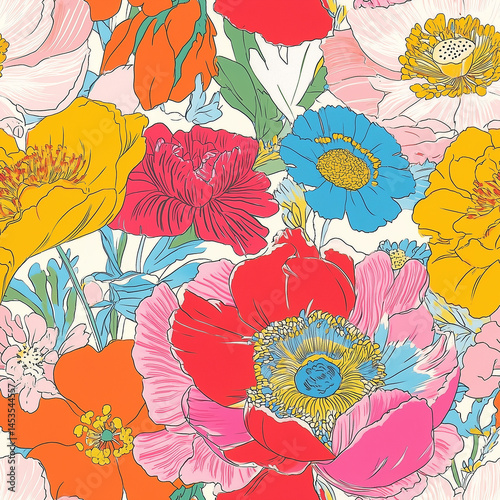 seamless floral pattern