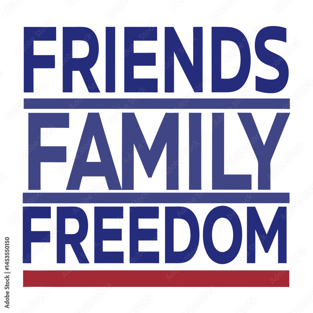 Fototapeta premium friends family freedom design