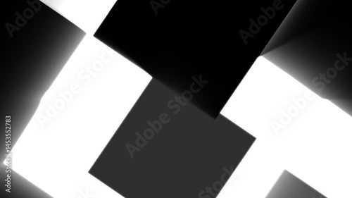 3D checkered block animated background glowing with attractive colors. 3d checkered background

