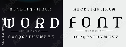 Creative modern urban alphabet font. Digital abstract moslem, futuristic, fashion, sport, minimal technology typography. Simple numeric vector illustration