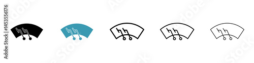 car windscreen icon. Design for web and mobile app. Vector illustration