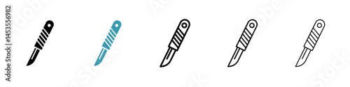 Scalpel icon. Design for web and mobile app. Vector illustration