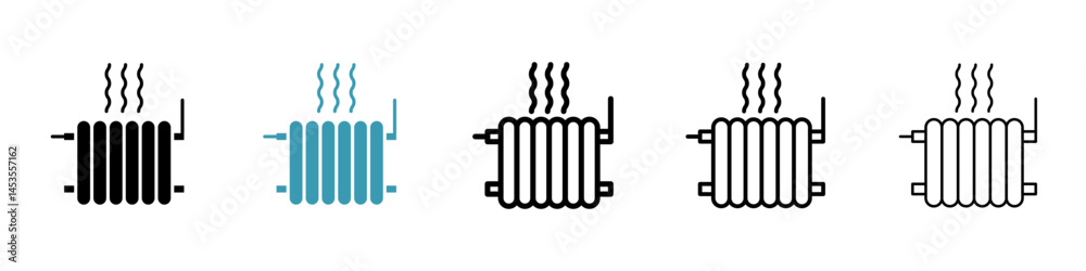 Radiator icon. Design for web and mobile app. Vector illustration Radiator icon. Design for web and mobile app. Vector illustration