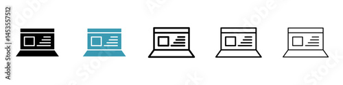 Native Advertising icon. Design for web and mobile app. Vector illustration