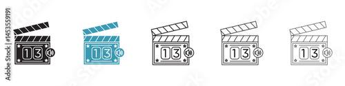 Casting call icon. Design for web and mobile app. Vector illustration