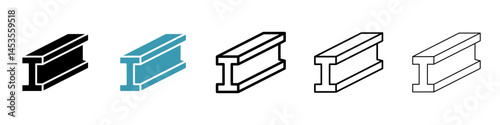 Beam icon. Design for web and mobile app. Vector illustration