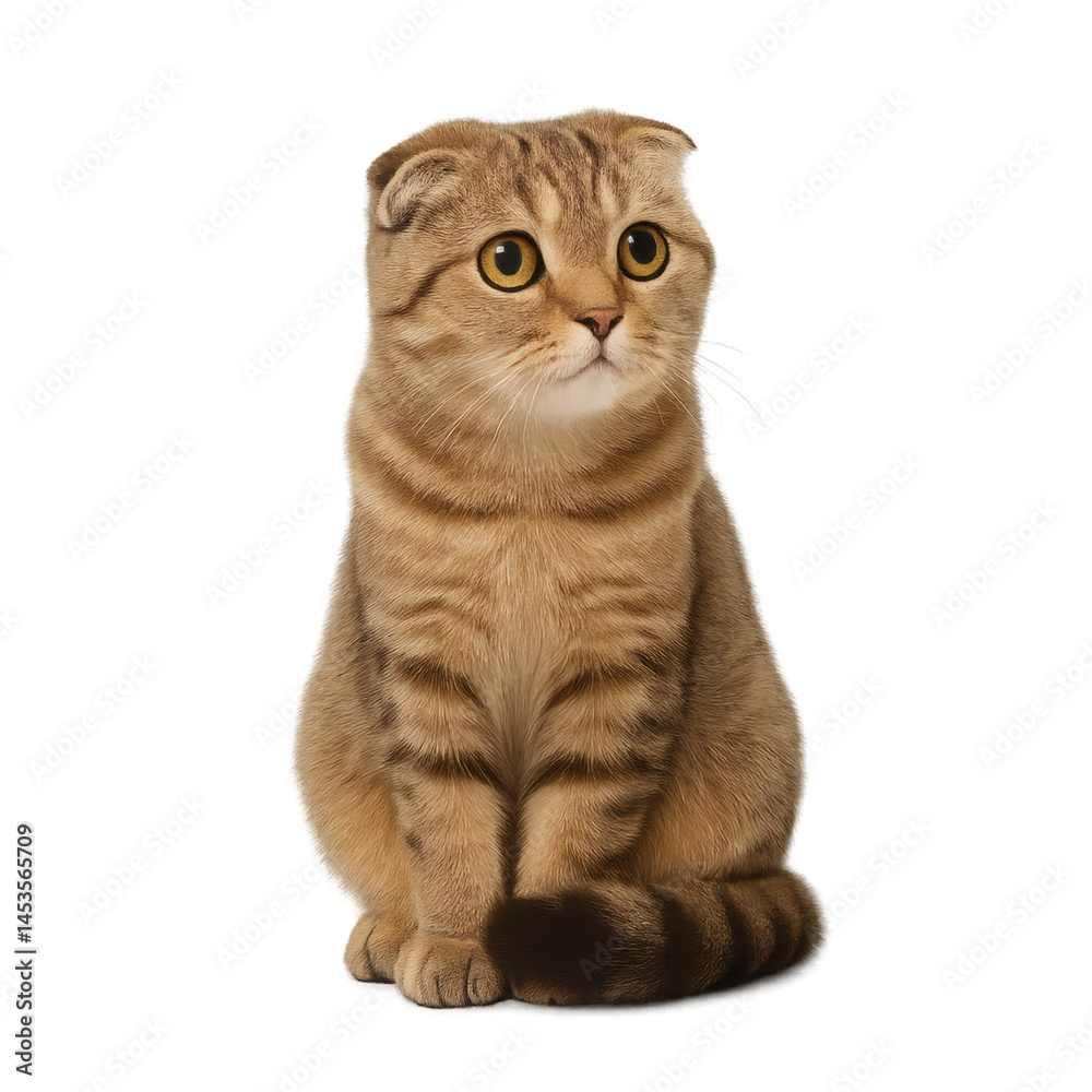 Obraz premium Shy Scottish Fold