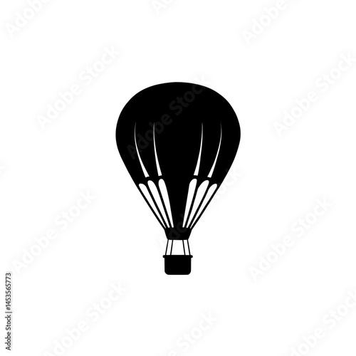 hot air balloon isolated