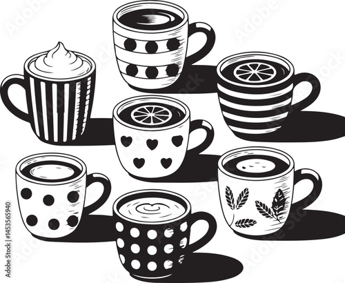 Coffee SVG – Hot Drink Silhouette for Mugs & Cafe Decor

Coffee Cup Clipart – Cozy Morning SVG for Signs & Shirts

Coffee Beans & Mug Vector – Perfect for Cricut Crafts

Café Logo Elements – Coffee Ic