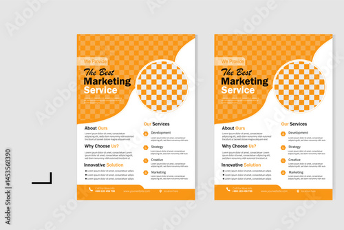 Corporate creative colorful business flyer template design Brochure design, cover modern layout Perfect for creative professional business vector template