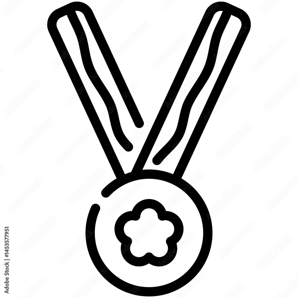 medal line icon medal line icon